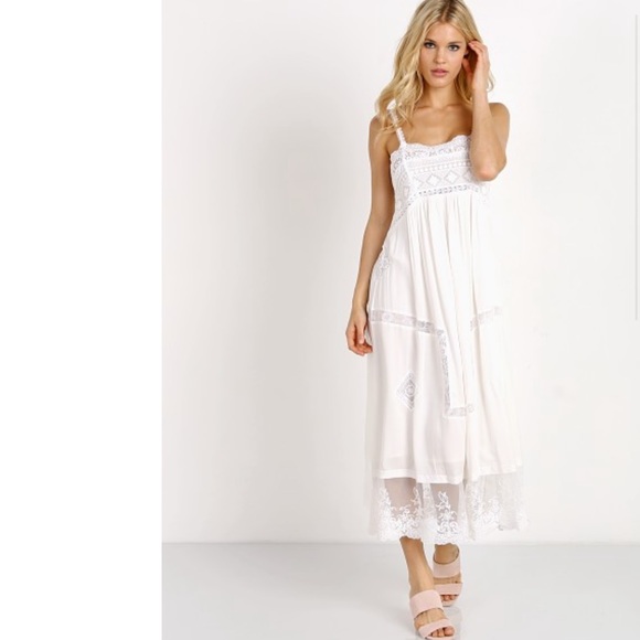 🌸SPELL🌸 Peaches Slip Dress - Picture 8 of 16